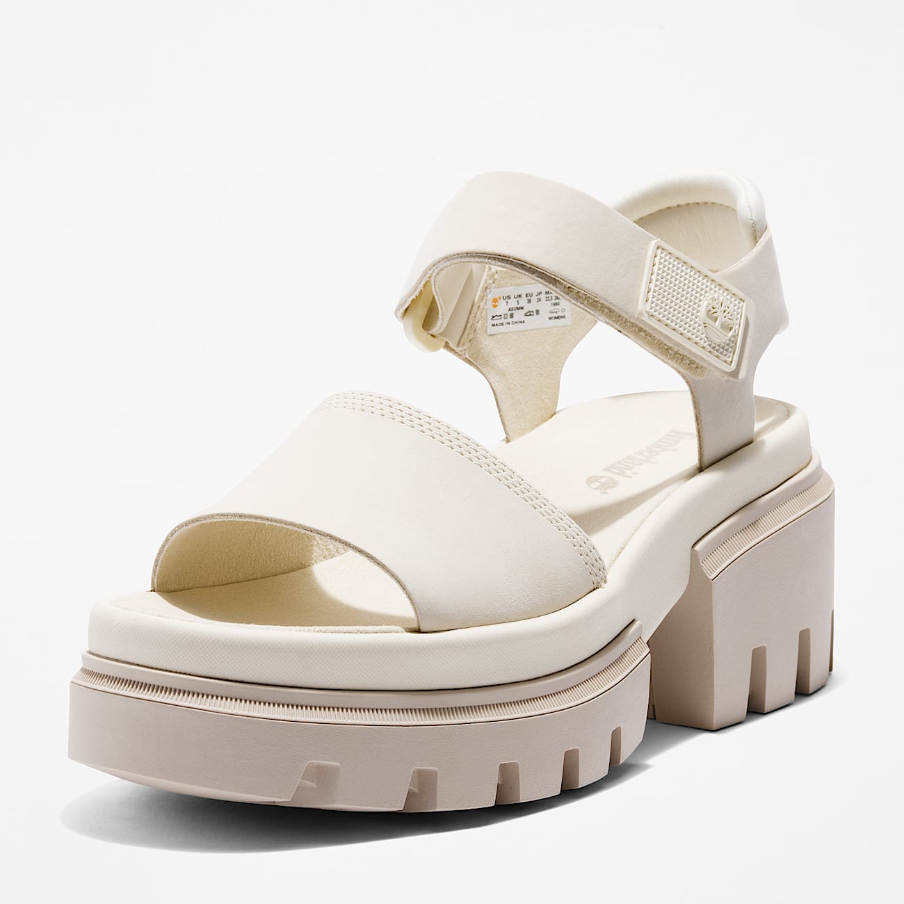 Everleigh Sandale mit Fersenriemen für Damen in Weiß