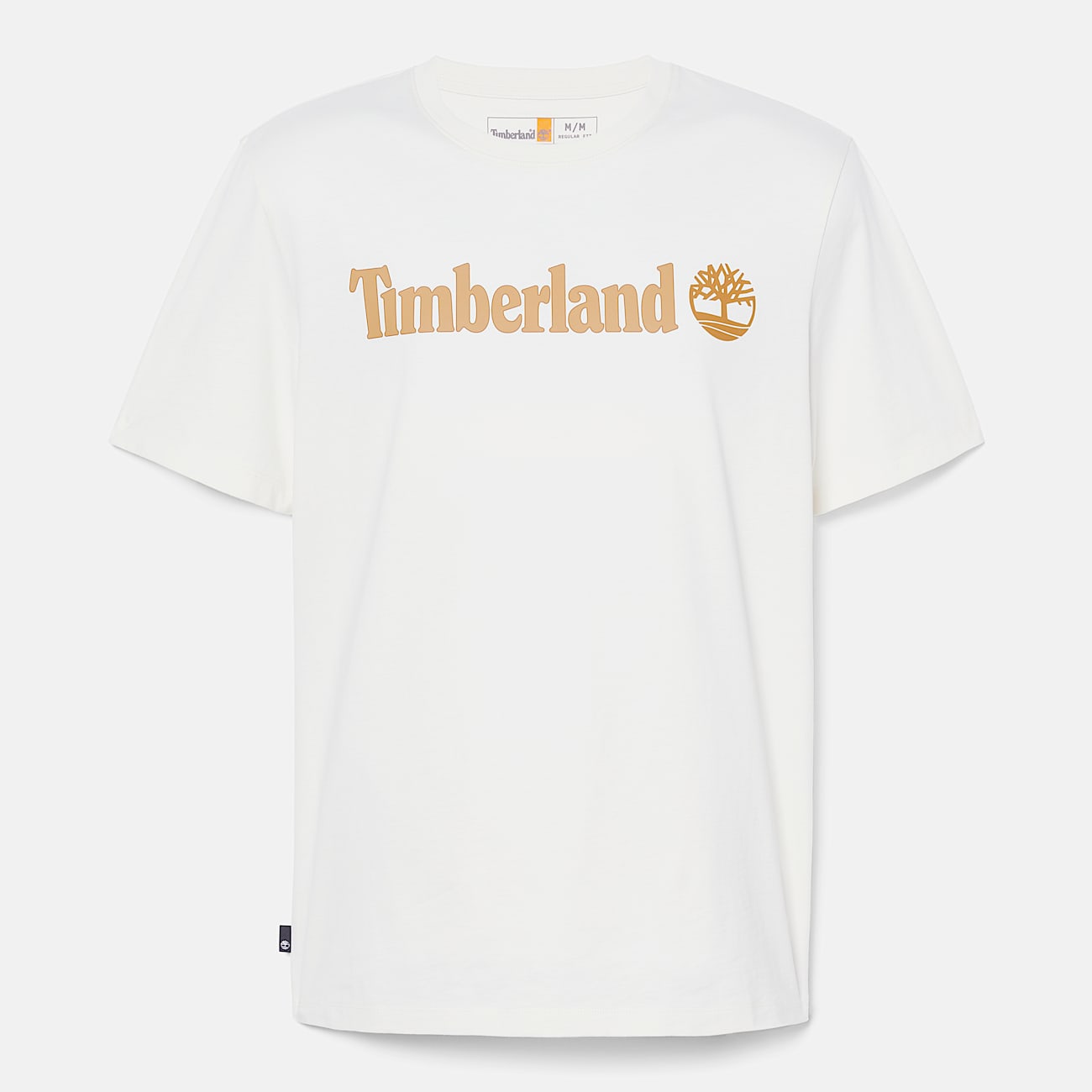 Kennebec River Linear Logo Short Sleeve T-Shirt for Men in White