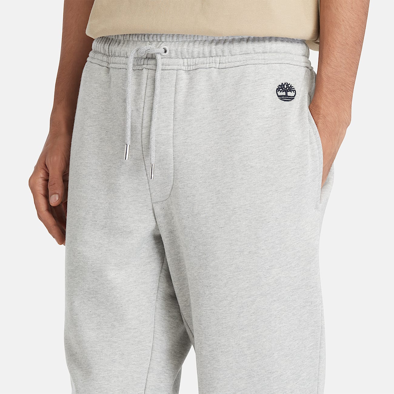 Exeter River Loopback Joggers for Men in Grey - 4