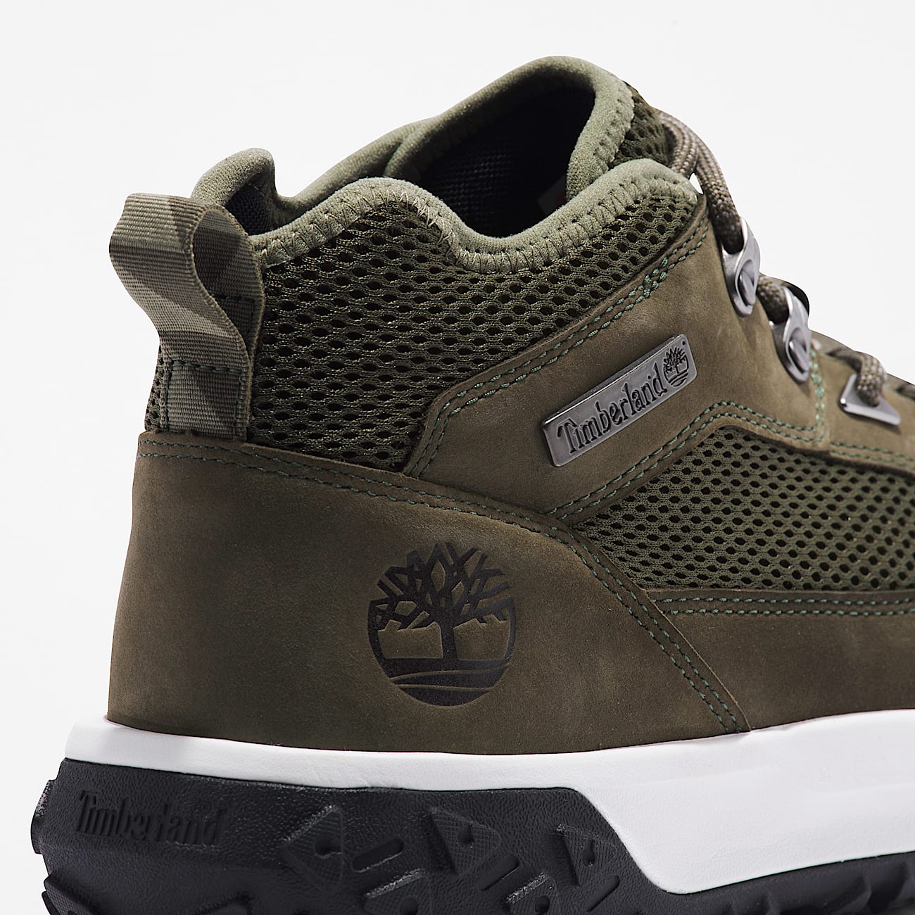 GreenStride™ Motion 6 Mid Lace-Up Hiking Boot for Men in Green