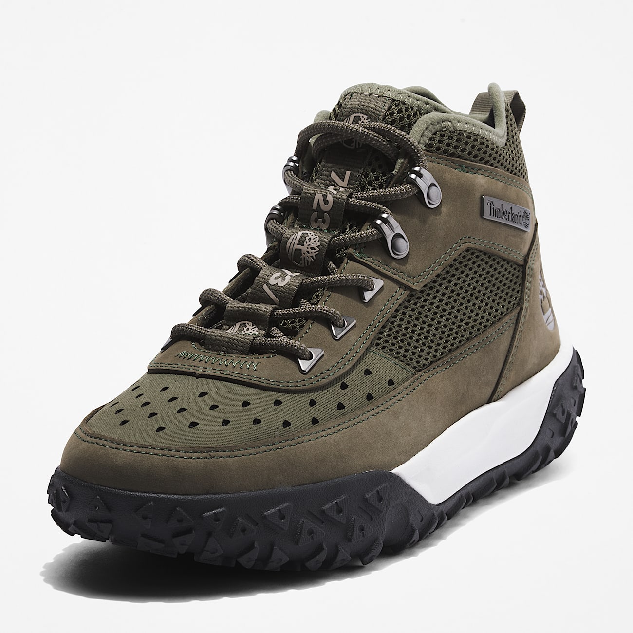 GreenStride™ Motion 6 Mid Lace-Up Hiking Boot for Men in Green