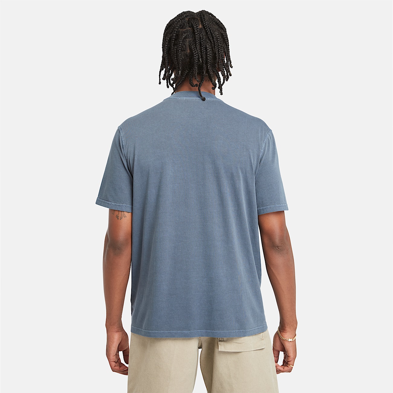 Merrymack River T-Shirt mit Stückfärbung für Herren in Dunkelblau - 4