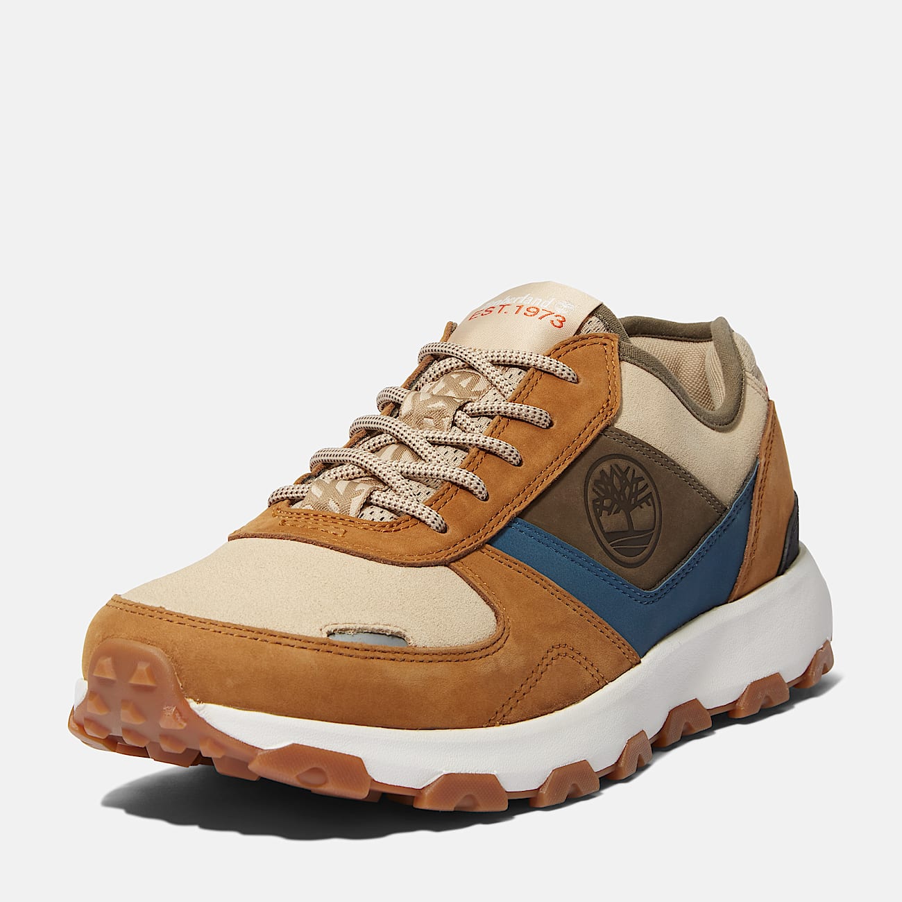 Ténis com Atacadores Low Winsor Park para Homem em castanho