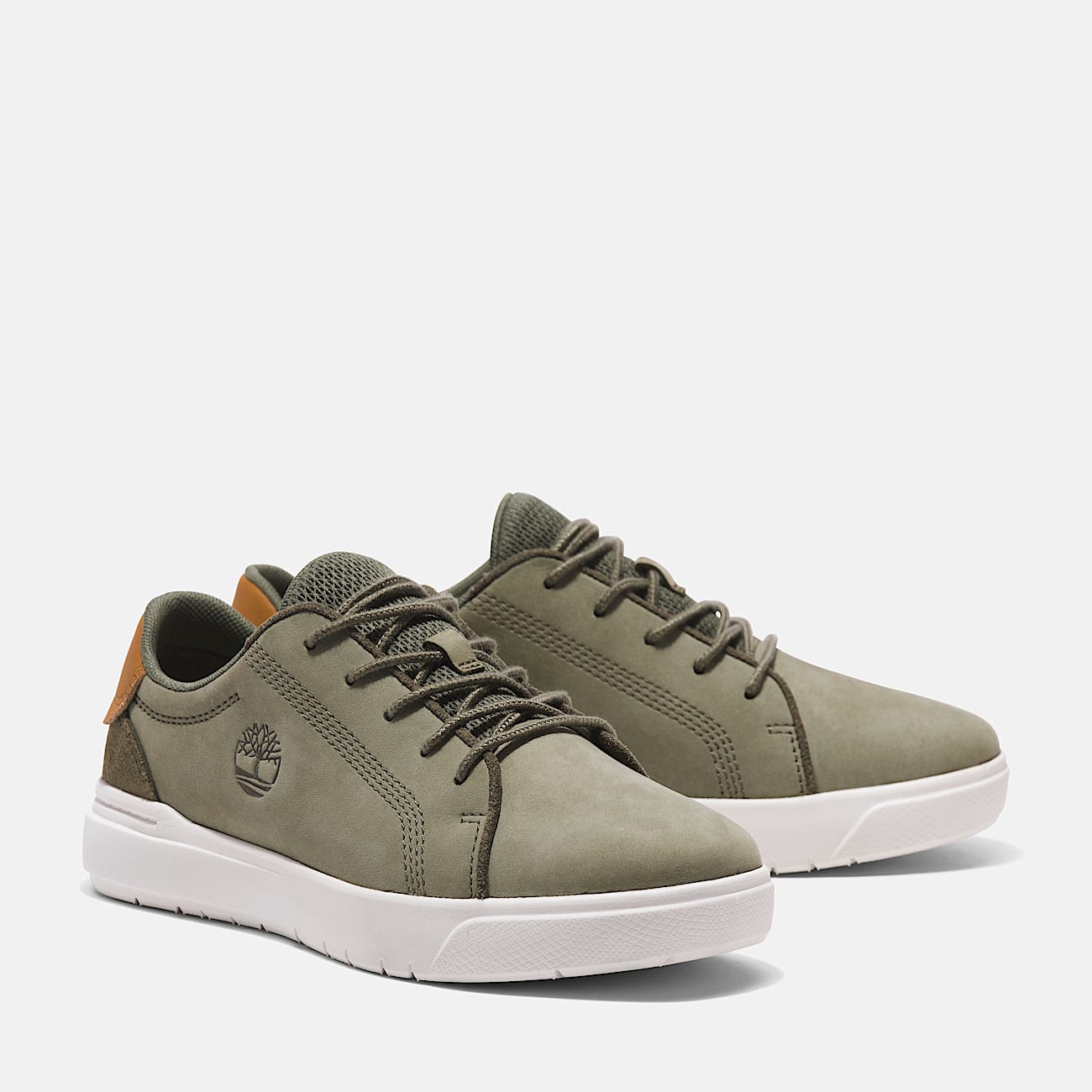 Seneca Bay Lace-up Trainer for Junior in Green