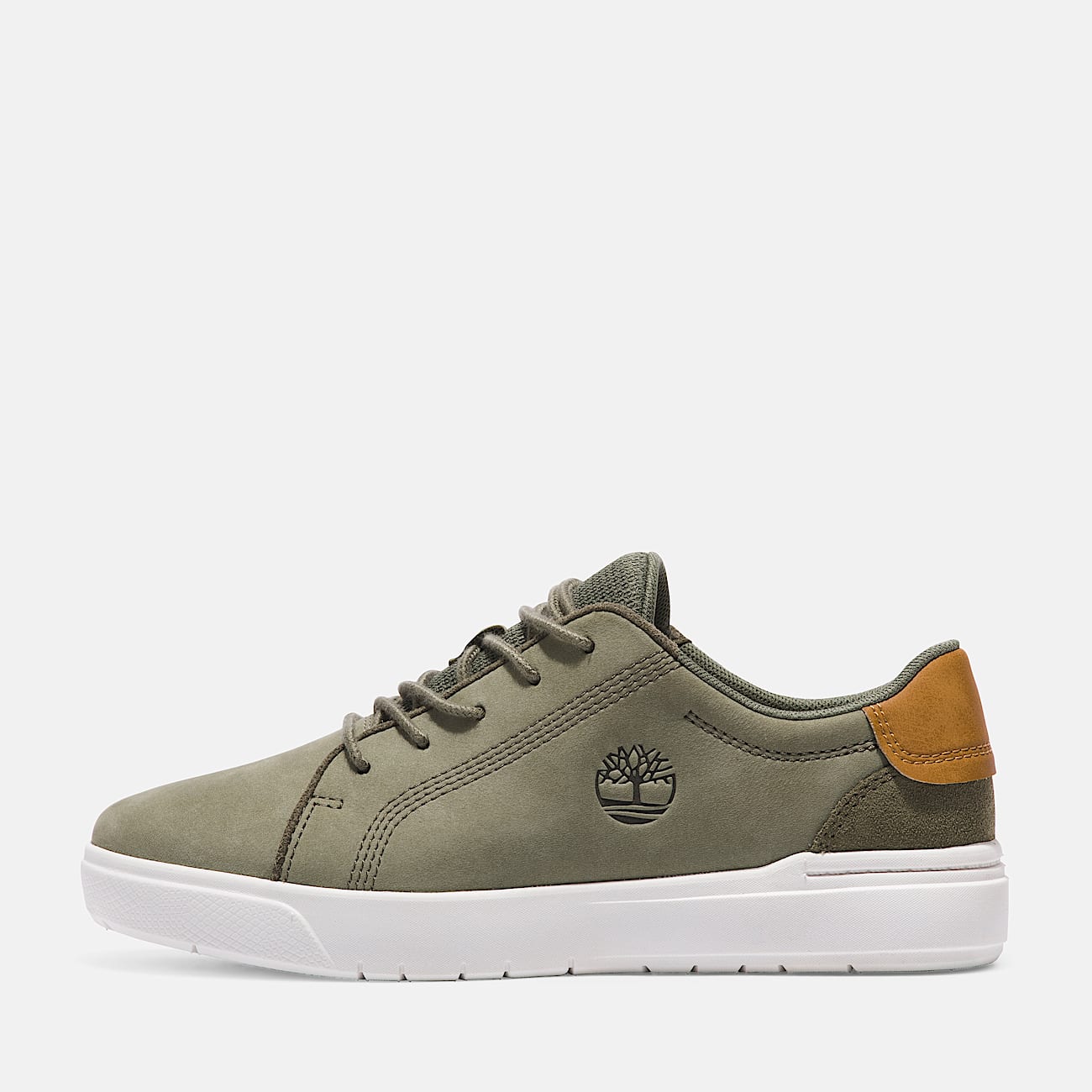 Seneca Bay Lace-up Trainer for Junior in Green