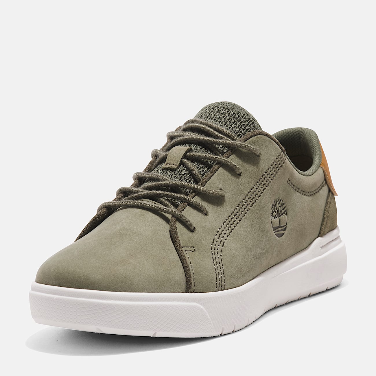 Seneca Bay Lace-up Trainer for Junior in Green