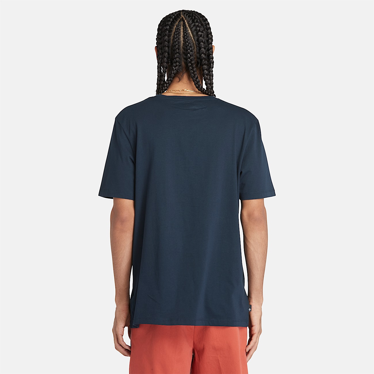 T-Shirt mit kontrastierendem Stack-Logo für Herren in Dunkelblau - 4
