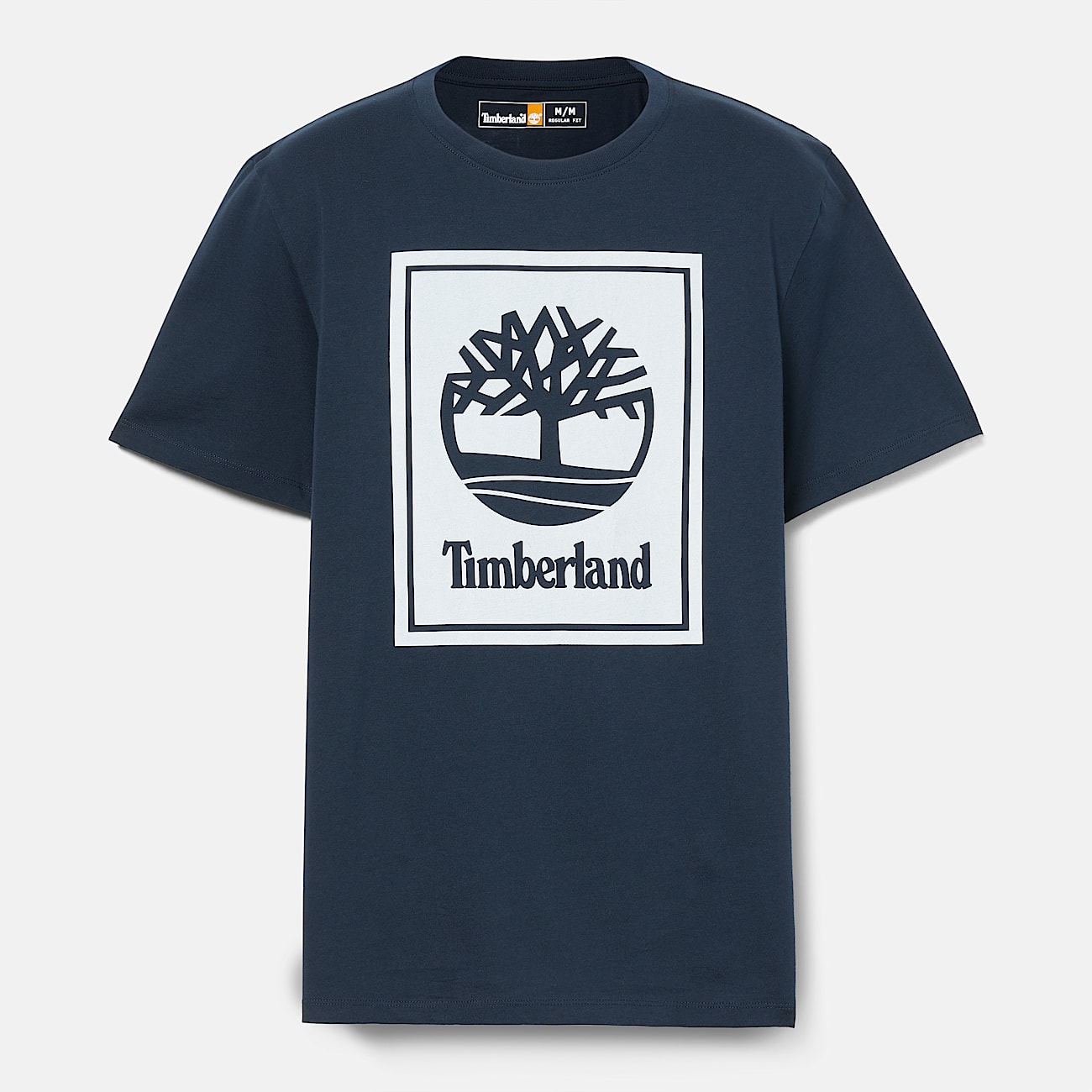 T-Shirt mit kontrastierendem Stack-Logo für Herren in Dunkelblau - 5