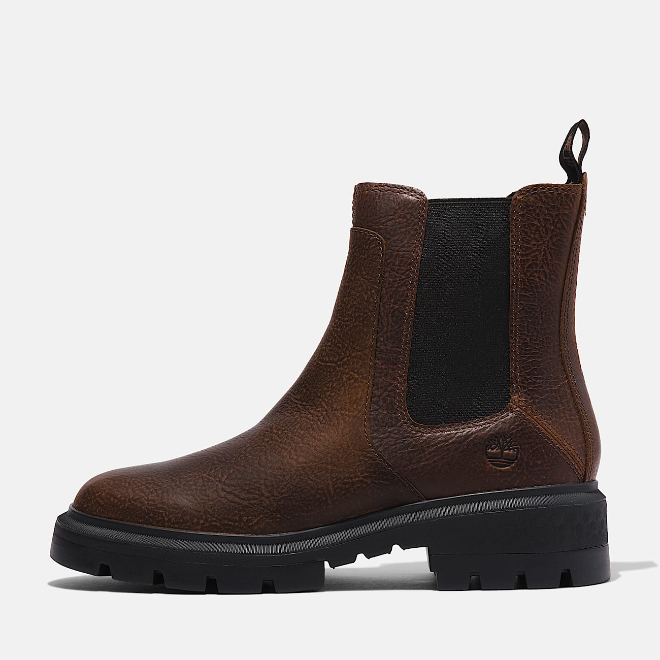Cortina Valley Chelsea Boot for Women in Dark Brown - 8