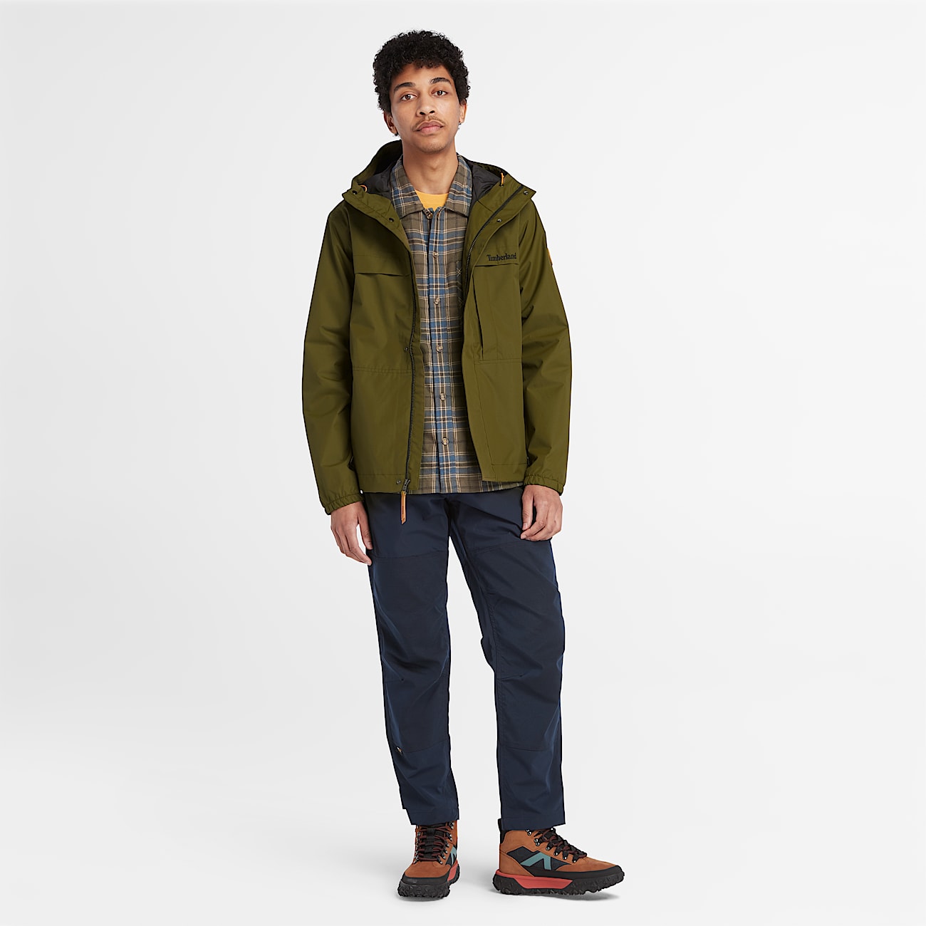 Impermeable Benton para hombre en verde - 2