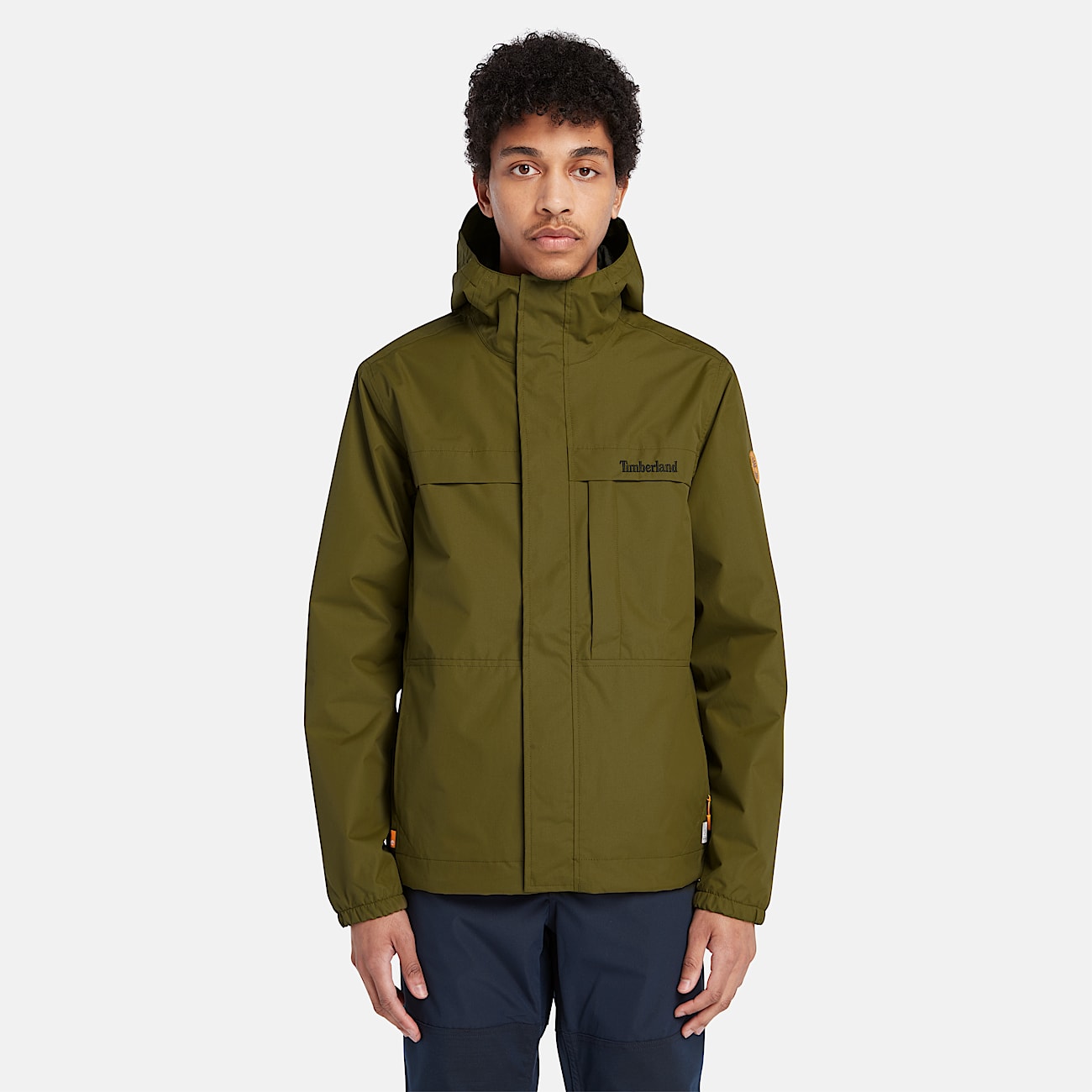 Impermeable Benton para hombre en verde - 5