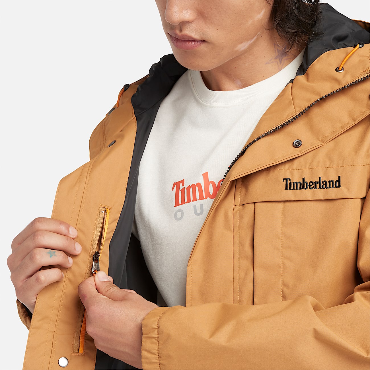 送料無料 百貨店 Waterproof Benton Shell Yellow in Men for Jacket ジャケット・アウター
