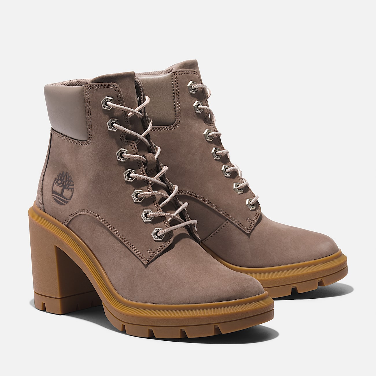 Allington Heights Veterboot voor dames in donkerbeige - 4