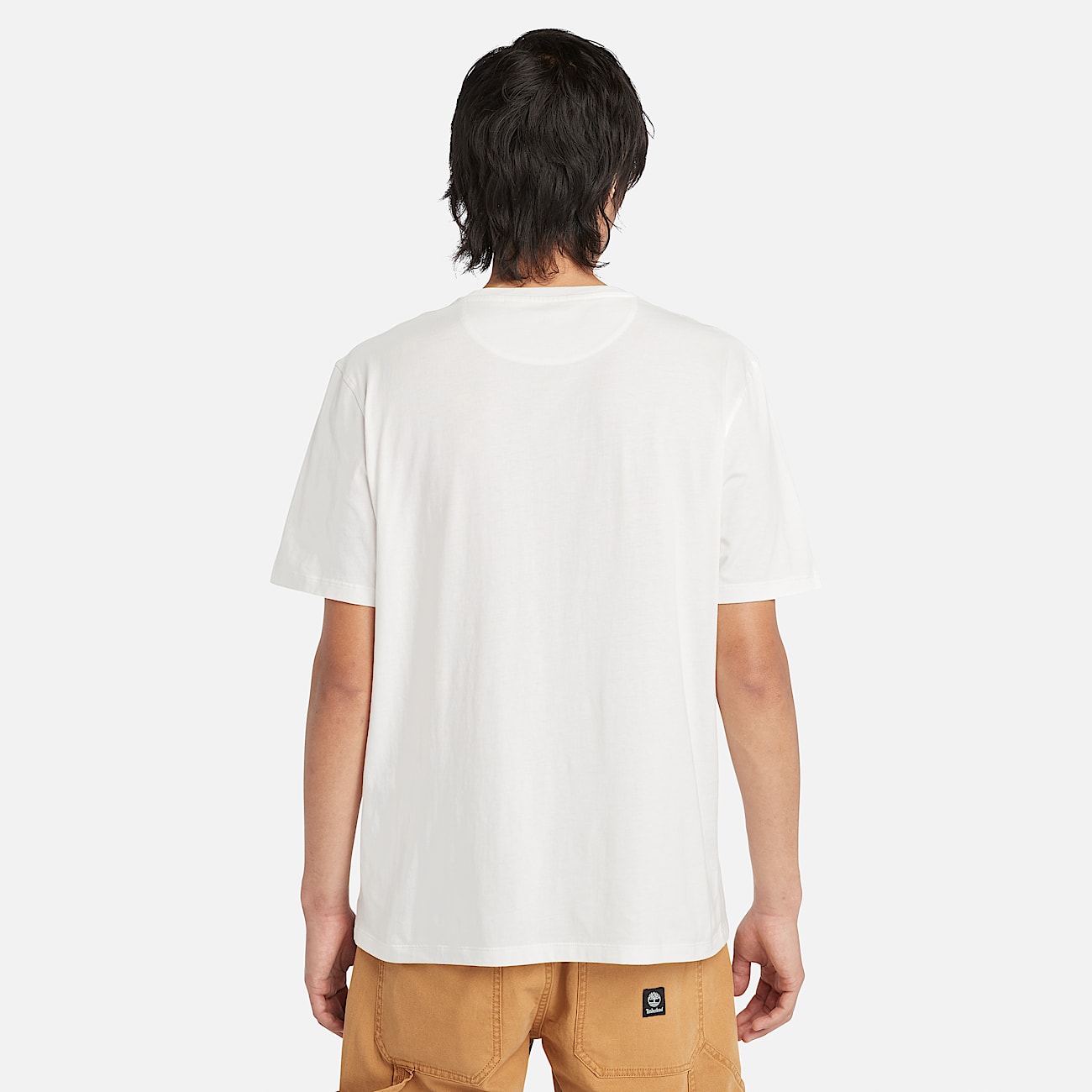 Dunstan River Garment Dye Short-Sleeve T-Shirt for Men in Undyed