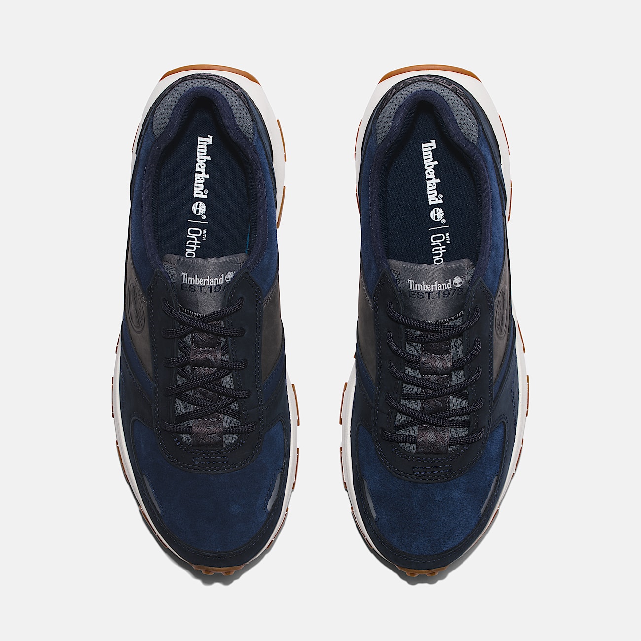 Ténis com Atacadores Low Winsor Park para Homem em azul-escuro - 2