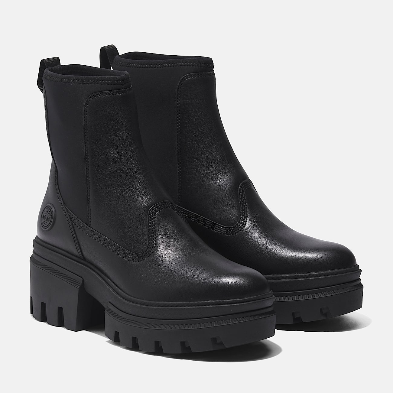 Everleigh Mid Chelsea Boot for Women in Black