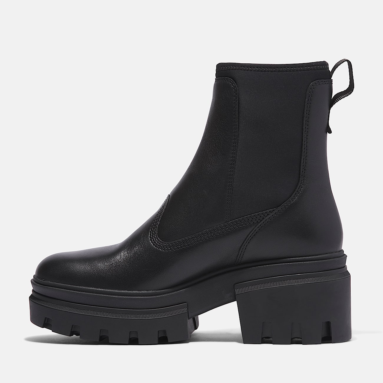 Everleigh Mid Chelsea Boot for Women in Black