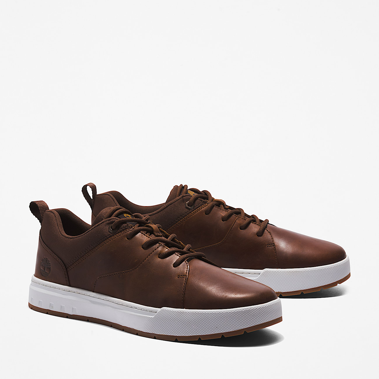 Maple Grove Low Sneaker zum Schnüren für Herren in Braun