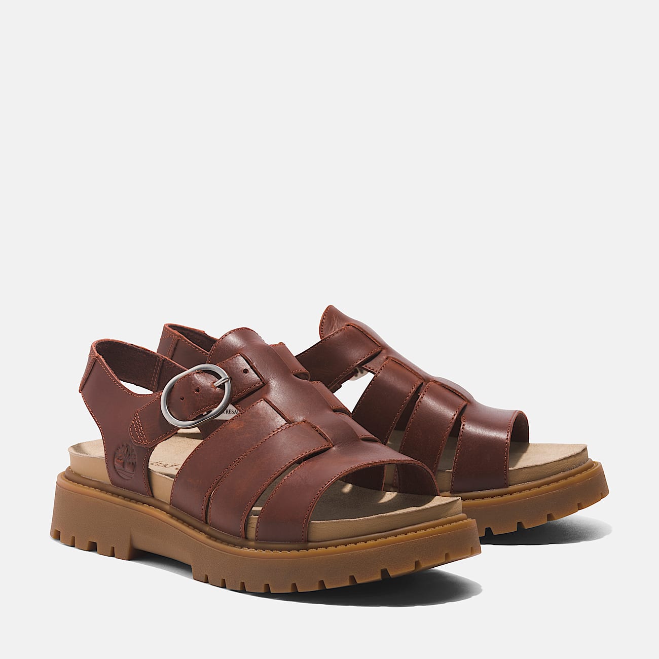 Clairemont Way Fisherman Sandal for Women in Dark Red - 4