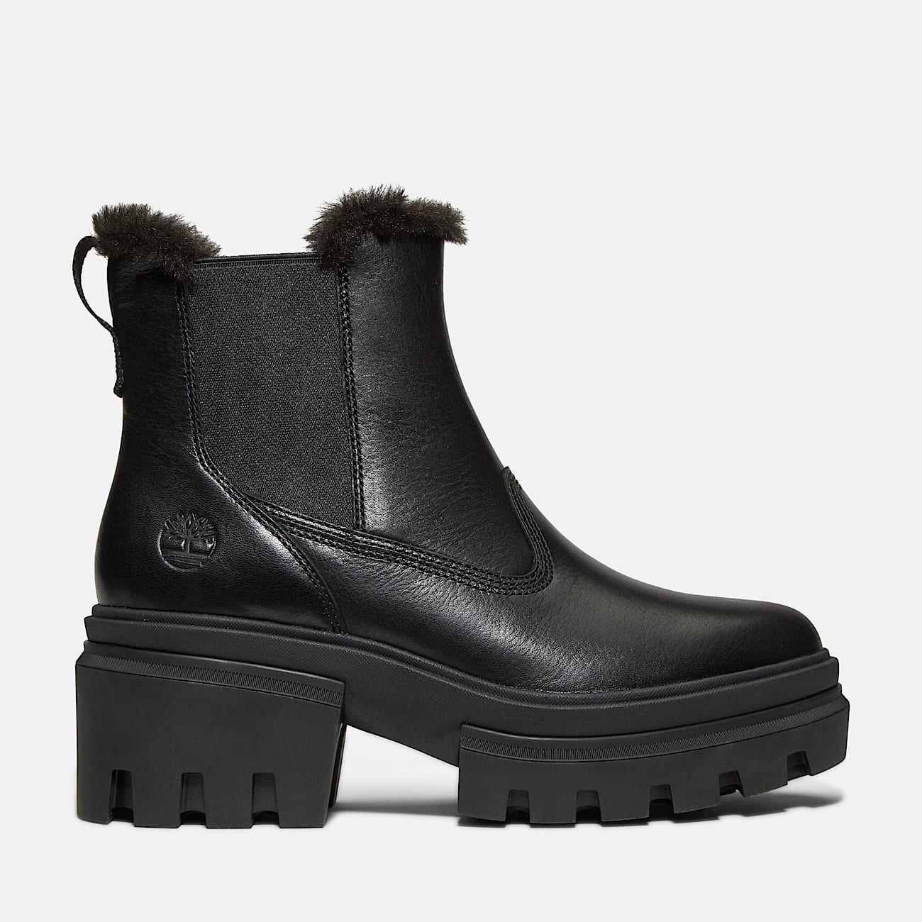 Everleigh Mid Warm Lined Boot for Women in Black