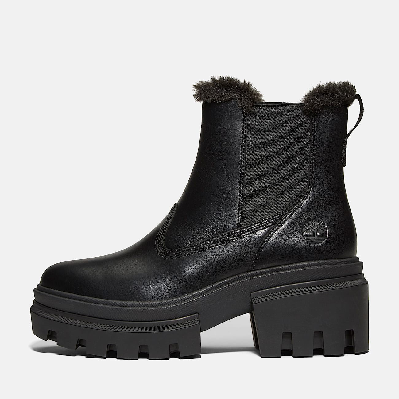 Everleigh Mid Warm Lined Boot for Women in Black