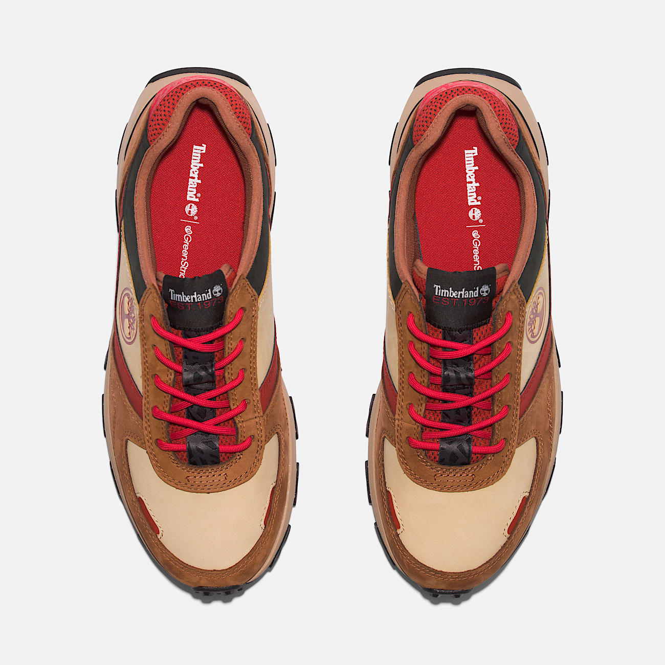 Sneaker Bassa Stringata Winsor Park da Uomo in marrone chiaro - 2