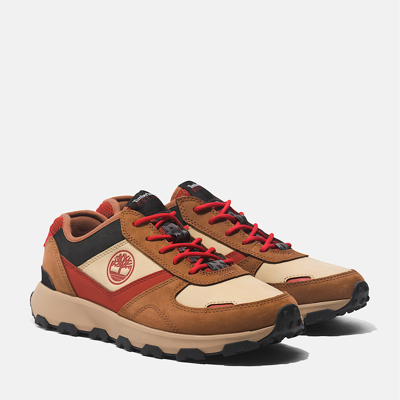 Sneaker Bassa Stringata Winsor Park da Uomo in marrone chiaro - 4