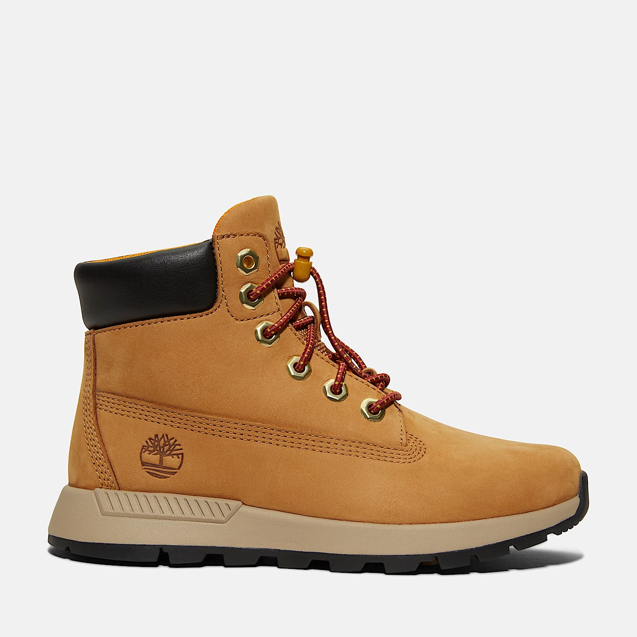 Killington Trekker Mid Lace-Up Trainer for Youth in Yellow