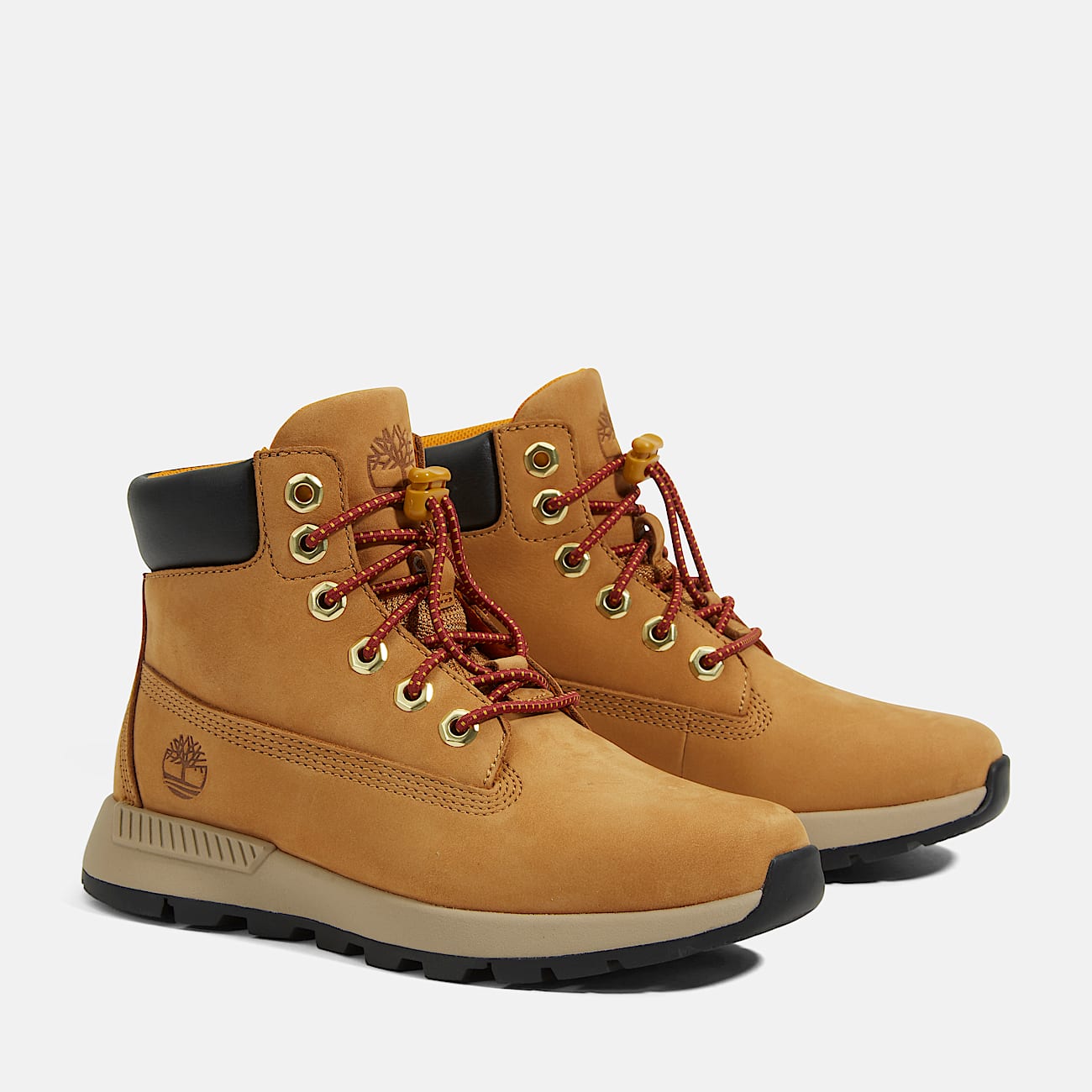 Killington Trekker Mid Lace-Up Trainer for Youth in Yellow