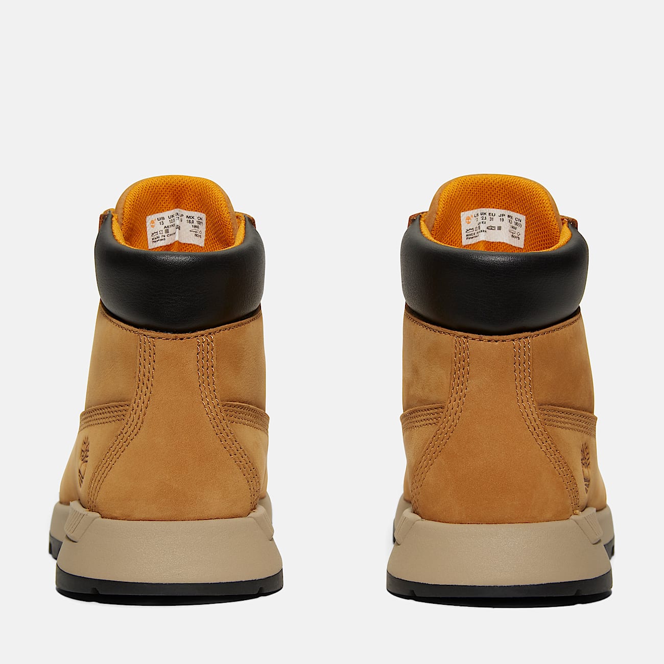 Killington Trekker Mid Lace-Up Trainer for Youth in Yellow