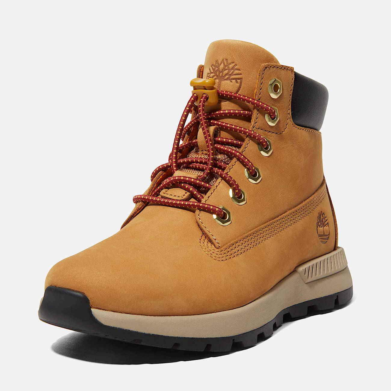 Killington Trekker Mid Lace-Up Trainer for Youth in Yellow