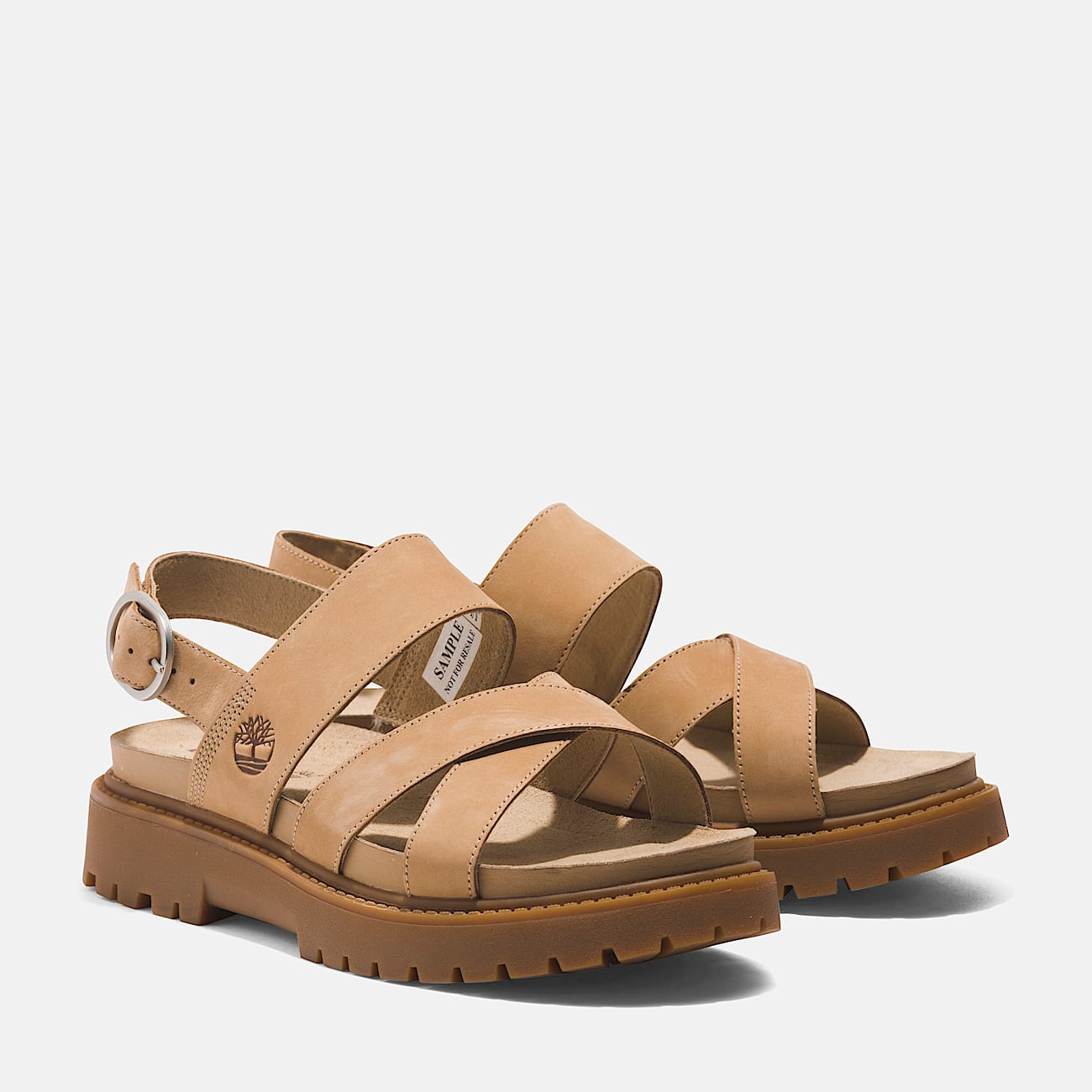 Clairemont Way Sandale mit Fersenriemen für Damen in Beige