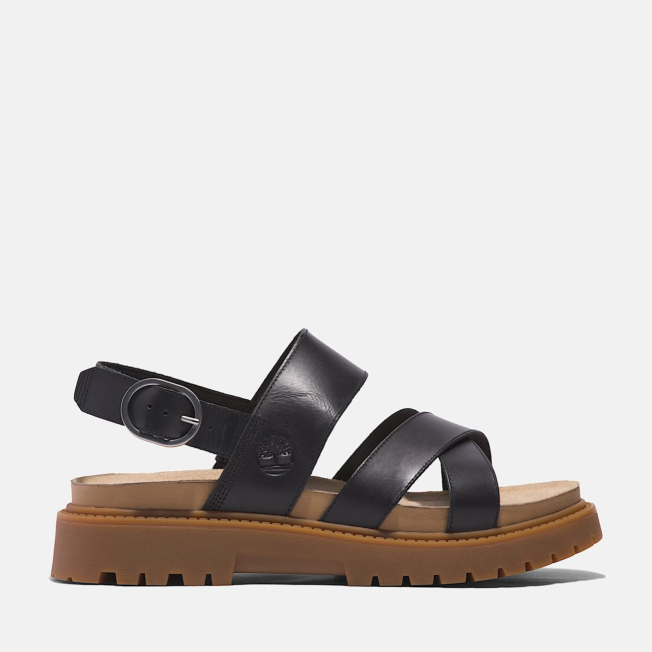 Sandalo con Cinturino Posteriore Clairemont Way da Donna in colore nero - 1
