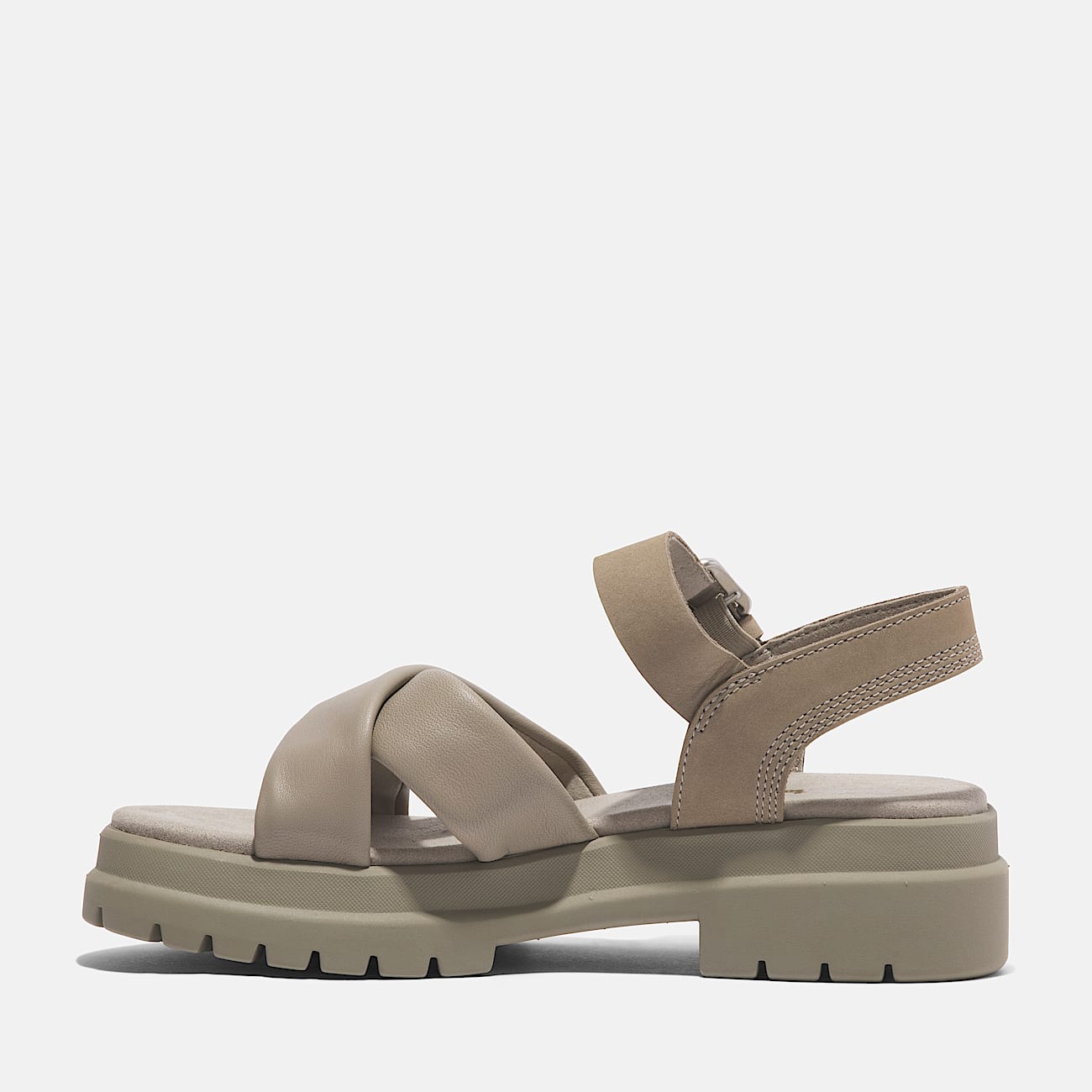 London Vibe Backstrap Sandal for Women in Beige - 6