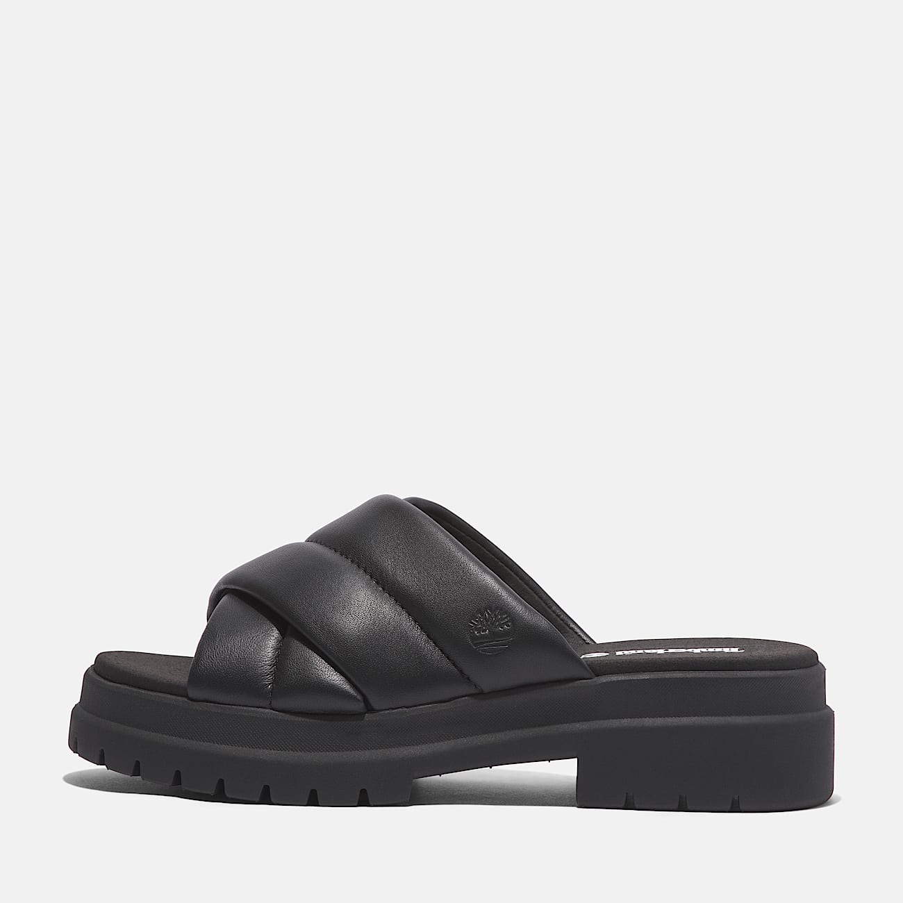 London Vibe Slide Sandal for Women in Black - 8