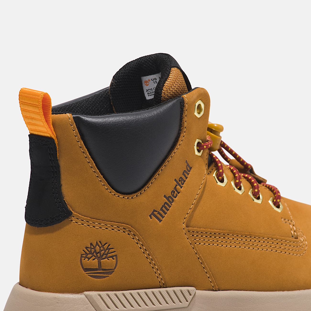 Killington Trekker Mid-Top-Sneaker zum Schnüren für Junior in Gelb - 7