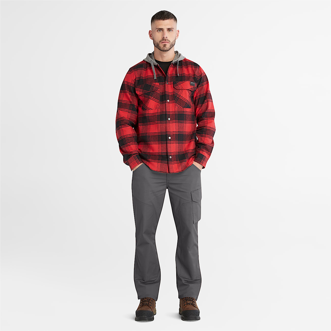 Calças de Carpinteiro Timberland PRO® Morphix para Homem em cinzento-escuro - 2