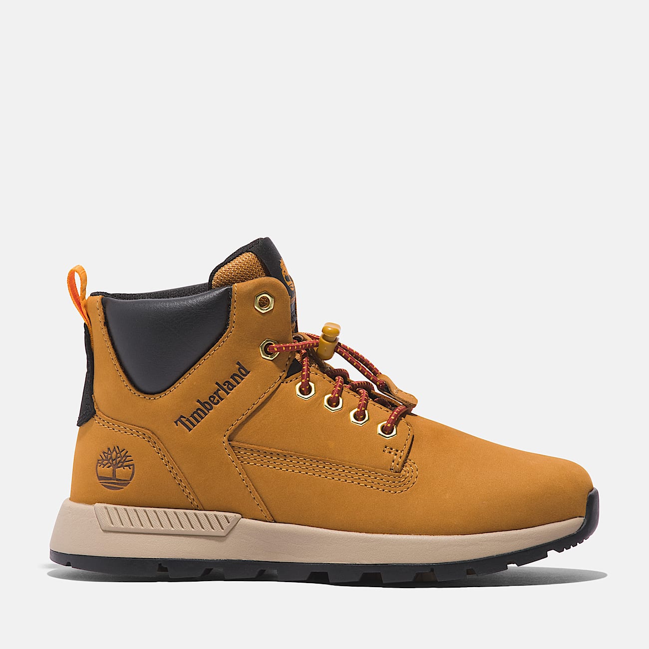 Killington Trekker Halfhoge Vetersneaker voor kids in geel - 1