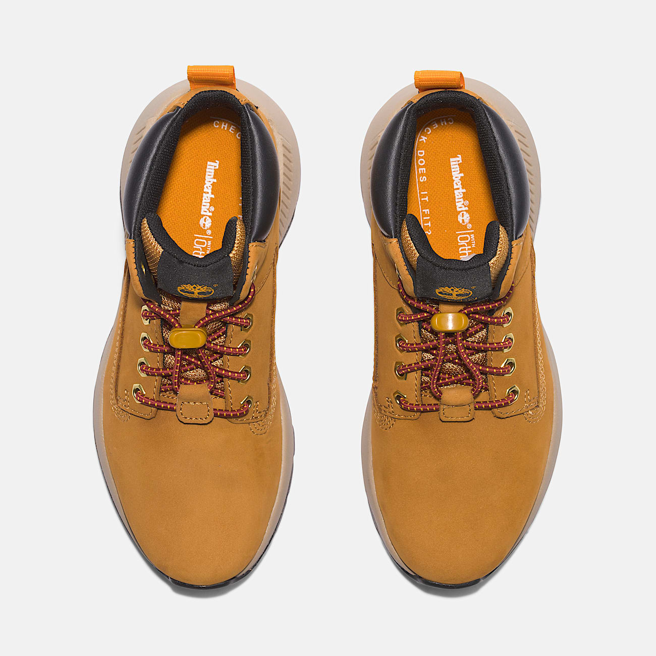 Killington Trekker Halfhoge Vetersneaker voor kids in geel - 2