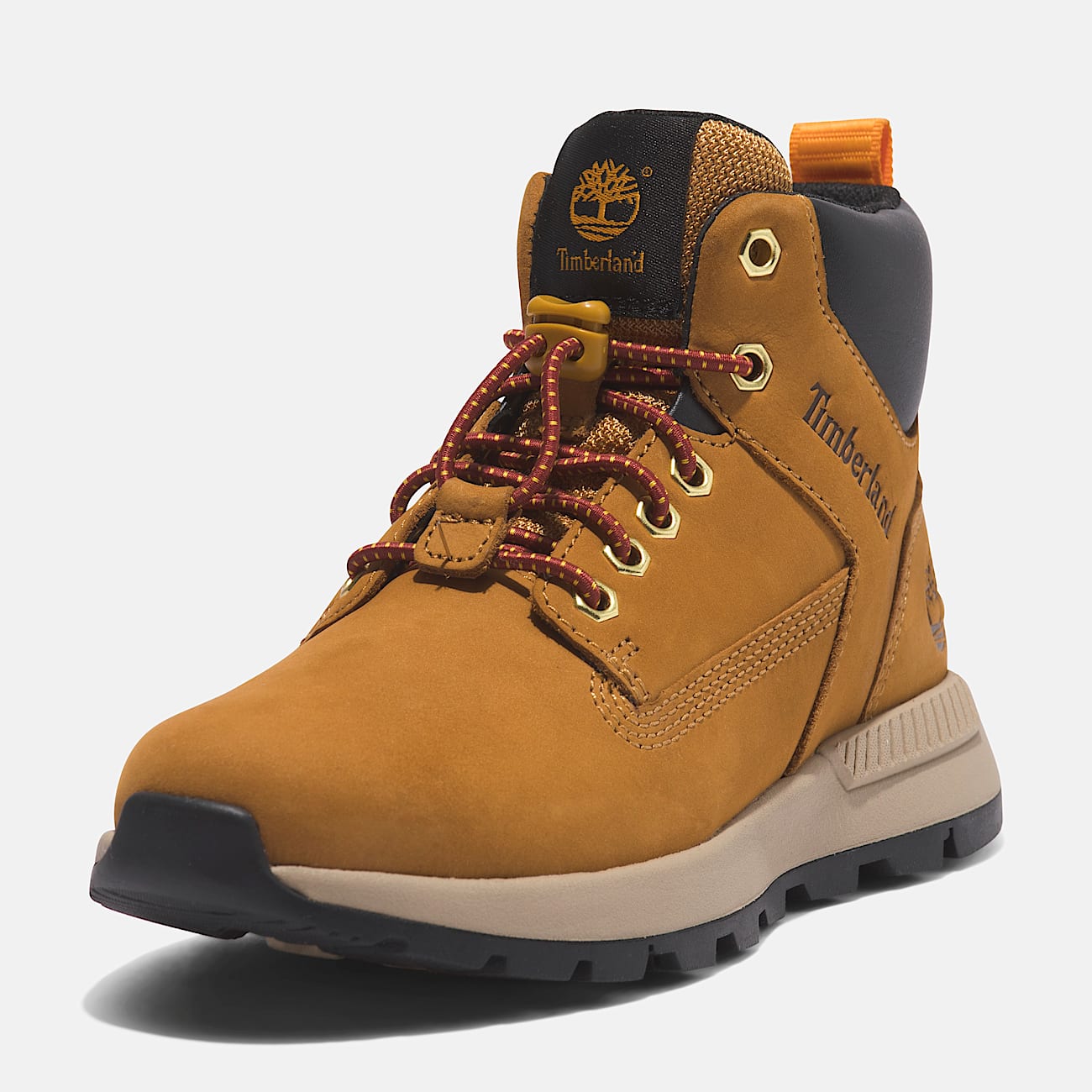 Killington Trekker Halfhoge Vetersneaker voor kids in geel - 9