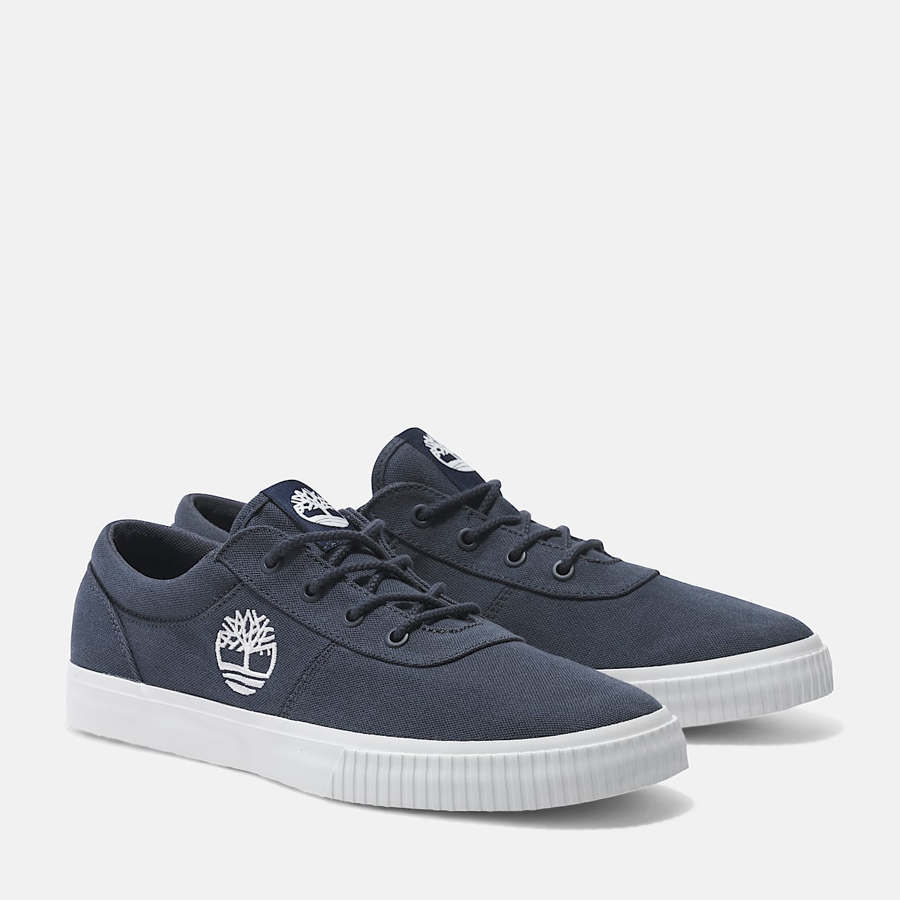 Mylo Bay Low Lace Up Trainer for Men in Dark Blue - 4
