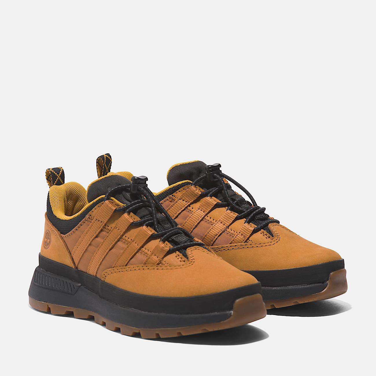 Euro Trekker Low Lace-Up Trainer for Junior in Yellow - 4