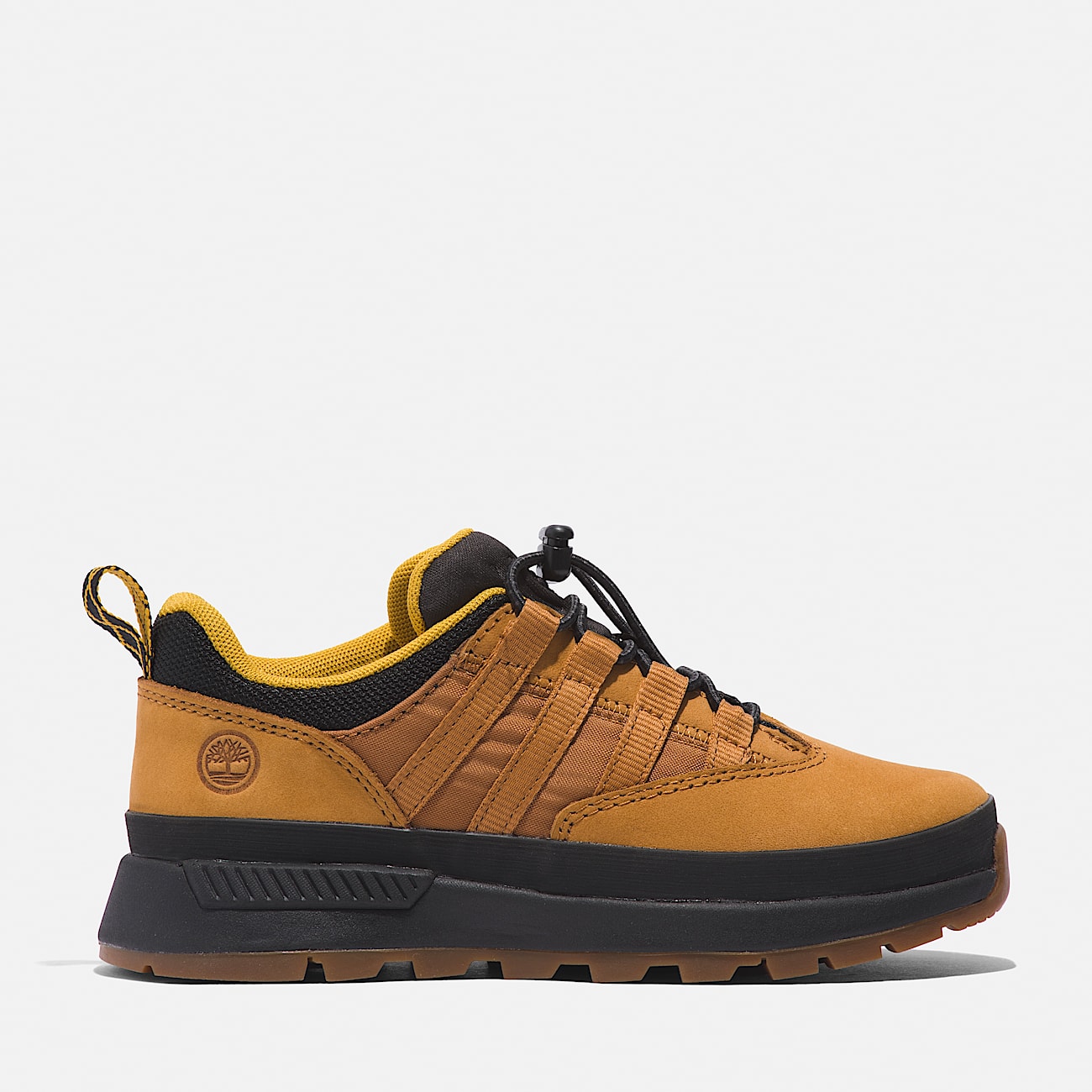 Euro Trekker Low Lace-Up Trainer for Junior in Yellow - 1