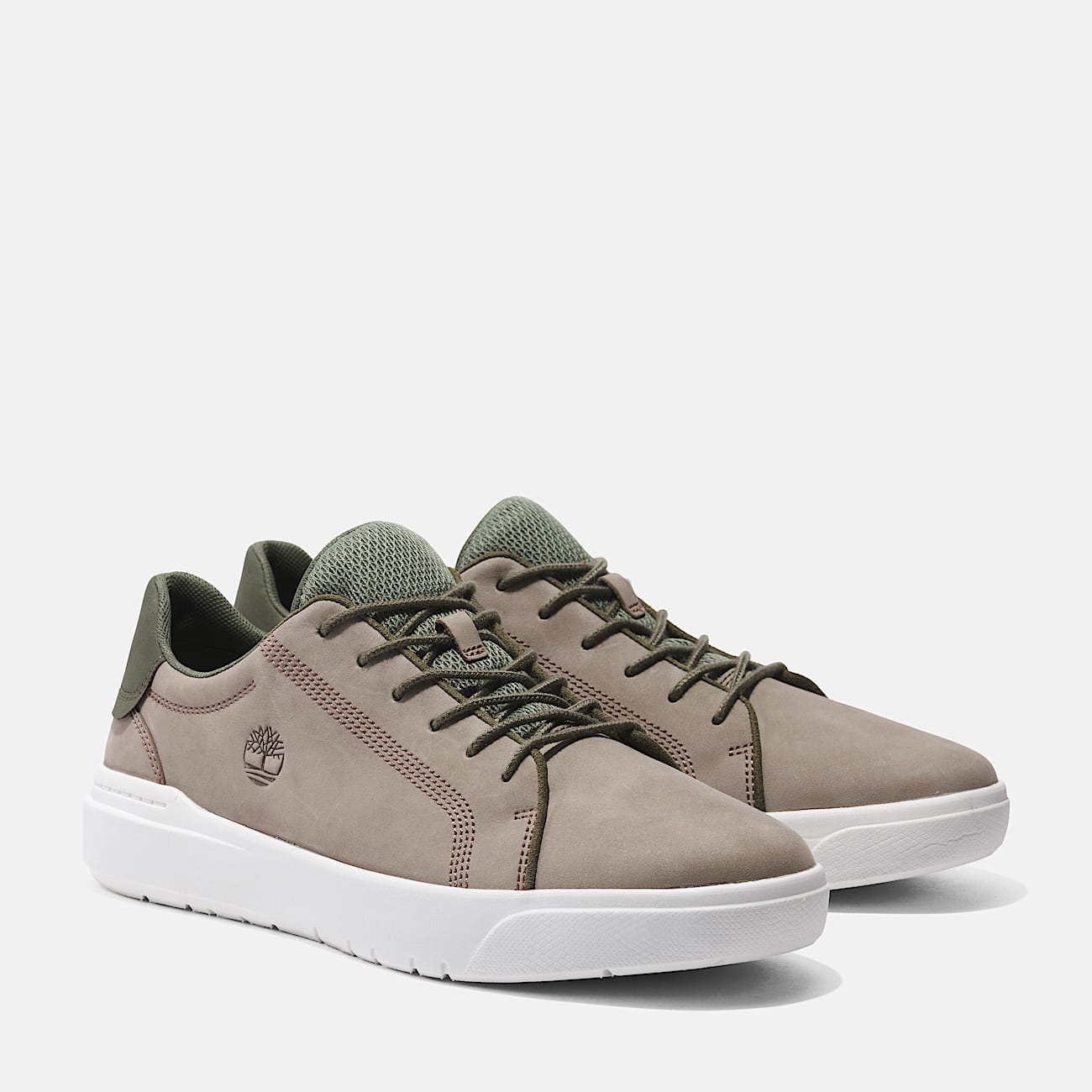 Seneca Bay Low Lace Up Trainer for Men in Beige - 4