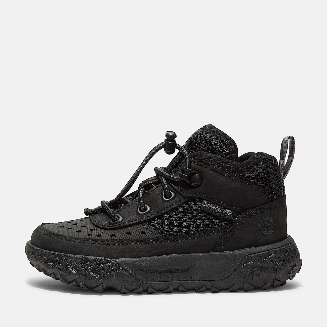 Halbhohe GreenStride™ Motion 6 Sneaker zum Schnüren für Kleinkinder in Schwarz - 8