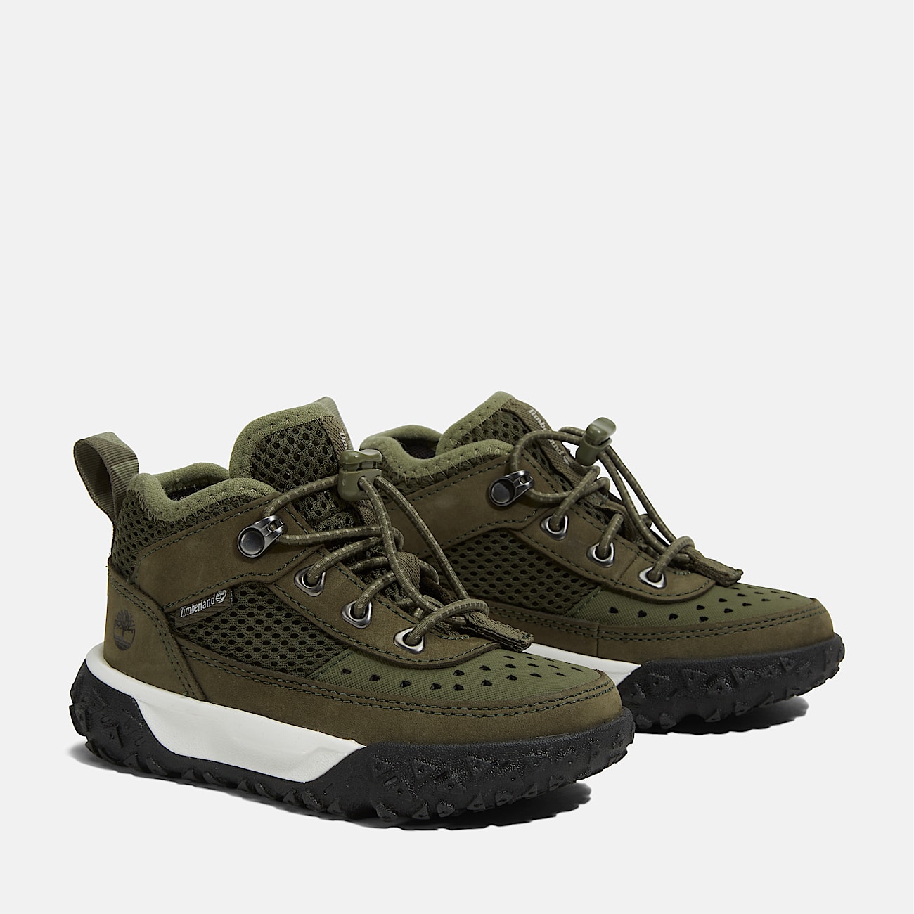 Scarpa Hiker Bassa Stringata GreenStride™ Motion 6 da Bambino (dal 20 al 30) in verde scuro - 4