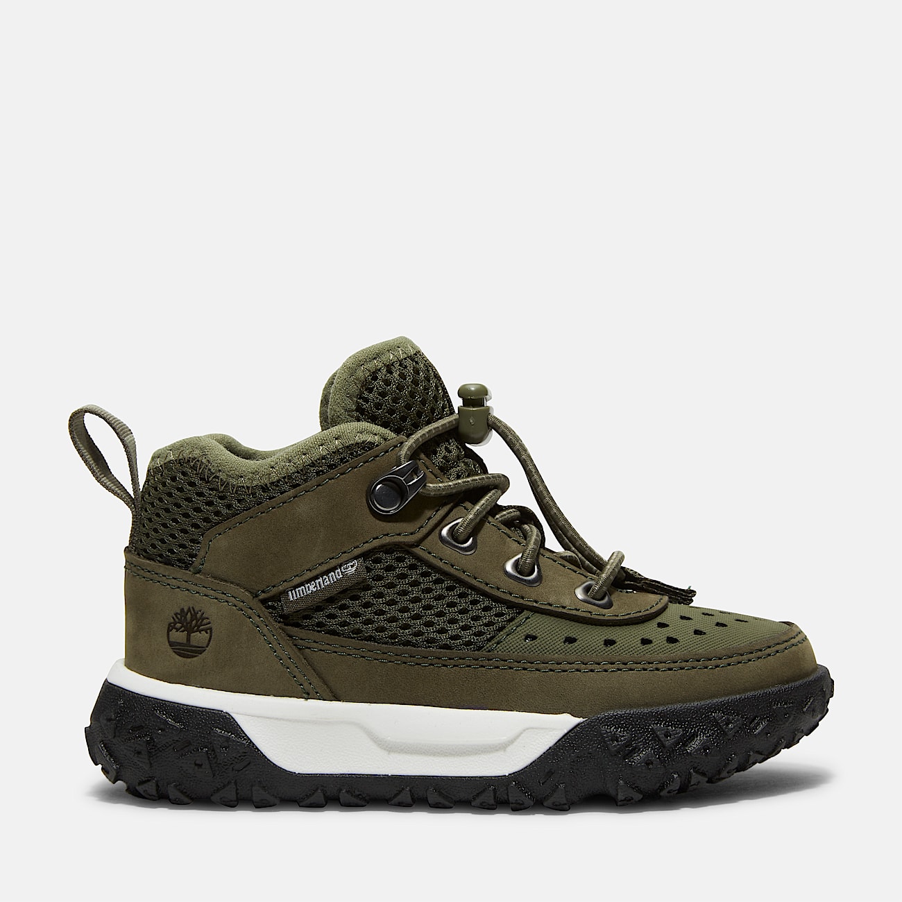 Scarpa Hiker Bassa Stringata GreenStride™ Motion 6 da Bambino (dal 20 al 30) in verde scuro - 1