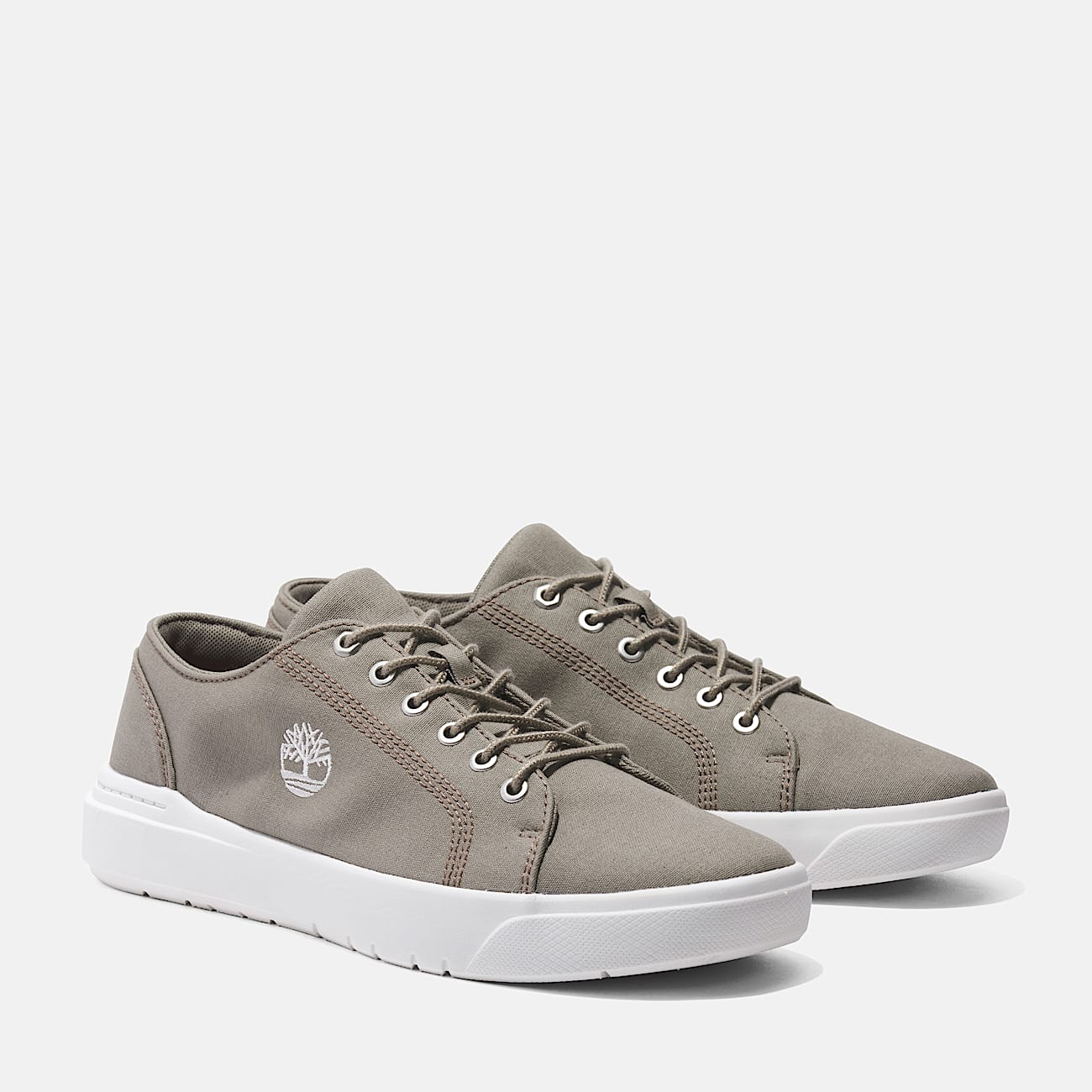 Sneaker Bassa Stringata Seneca Bay da Uomo in beige chiaro - 4