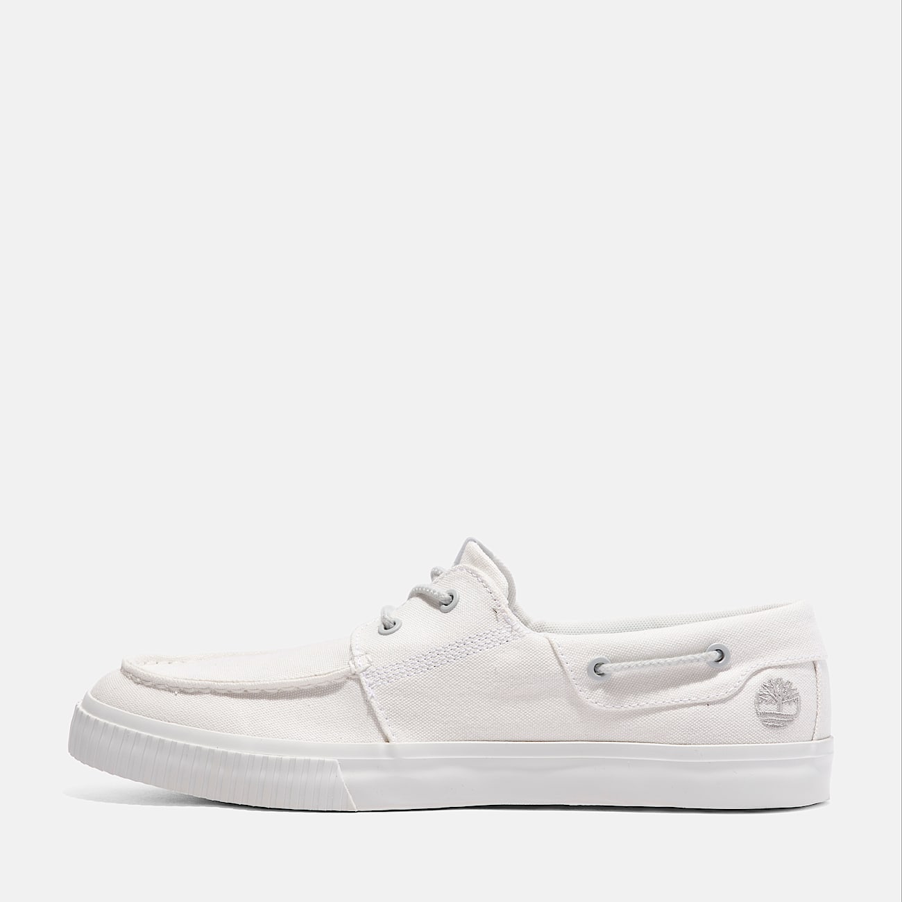 Mylo Bay Lace-up Low Trainer for Men in White