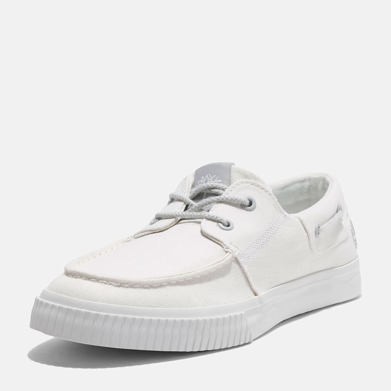 Mylo Bay Lace-up Low Trainer for Men in White